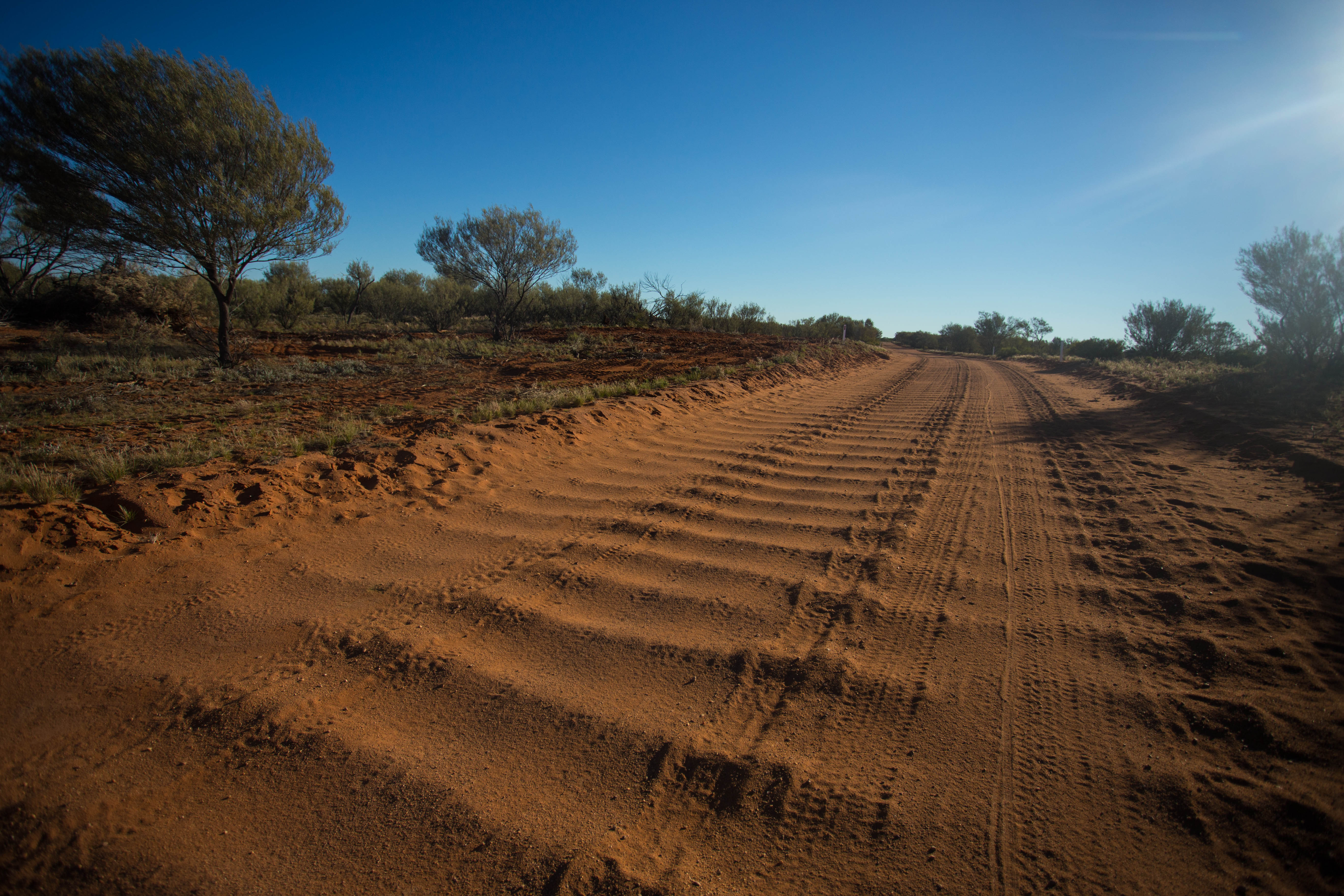 Although the track made for some gorgeous cycling, rough washboard like this made it quite challenging in places