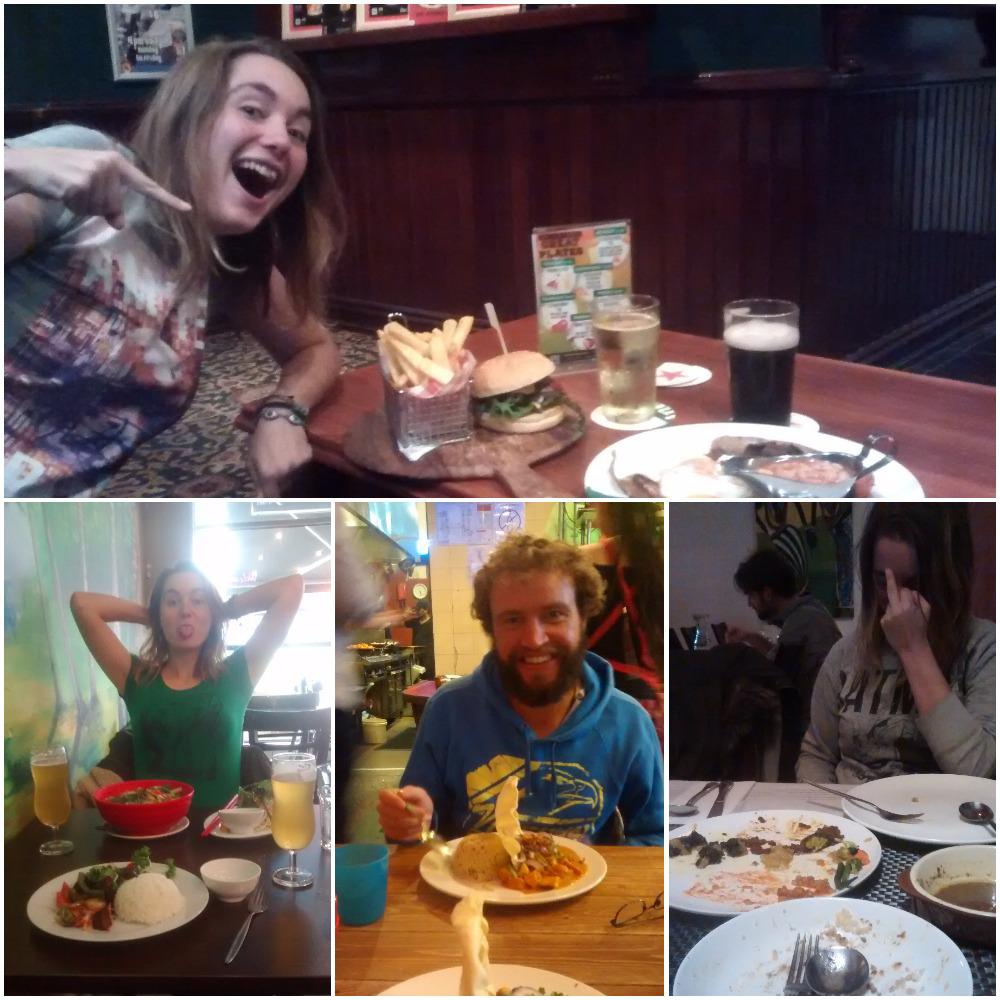 I ended up spending five weeks in the company of Elana in Melbourne, with many of our evenings spent sampling the city's amazing international cuisine (Top: Irish | Bottom Left: Vietnamese | Bottom Middle: Sri Lankan | Bottom Right: Ethiopian)