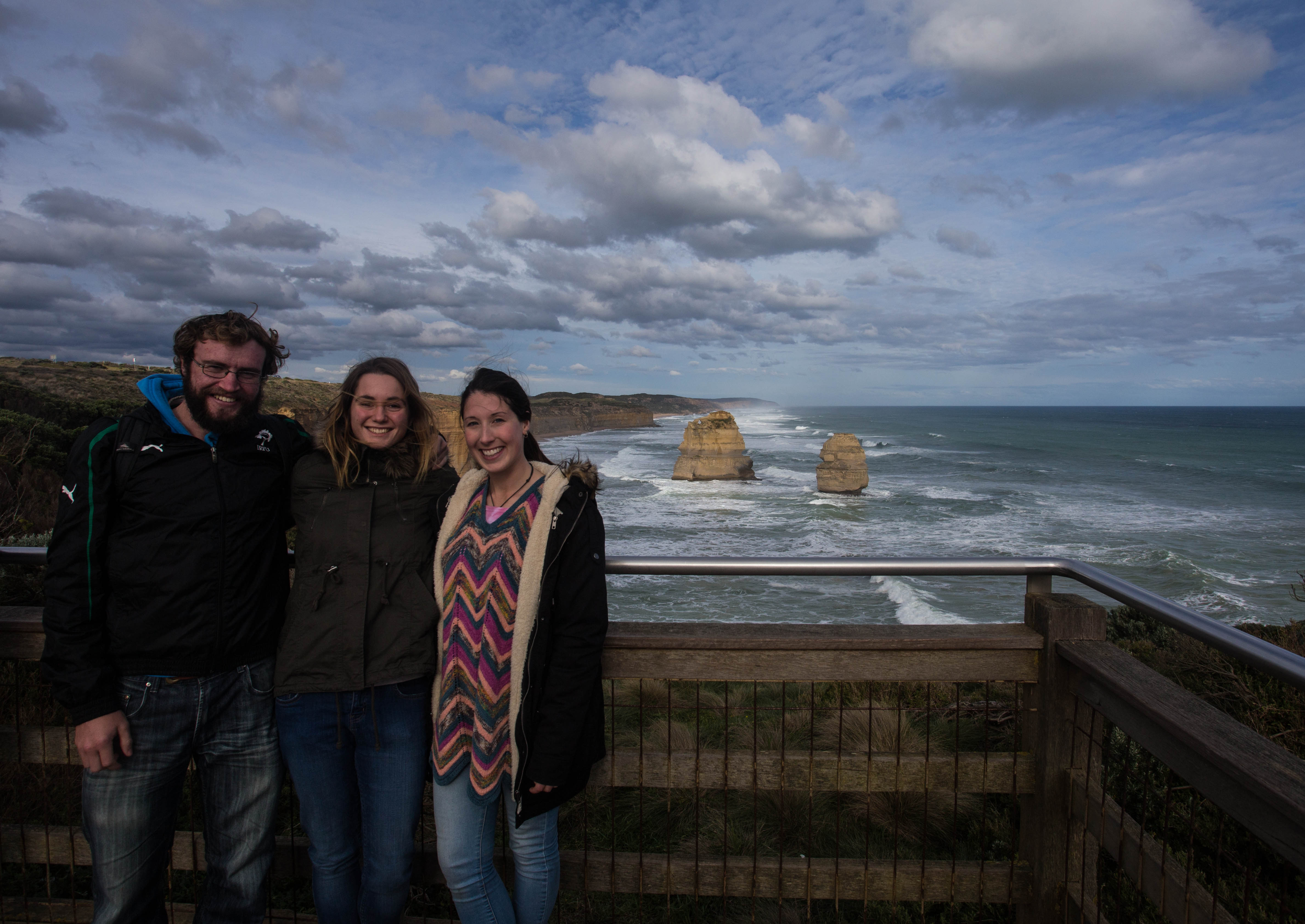 Me, Elana and Jess on our weekend trip along the Great Ocean Road. We were incredibly thankful to Jess for showing us so much of Melbourne and its surrounding regions.