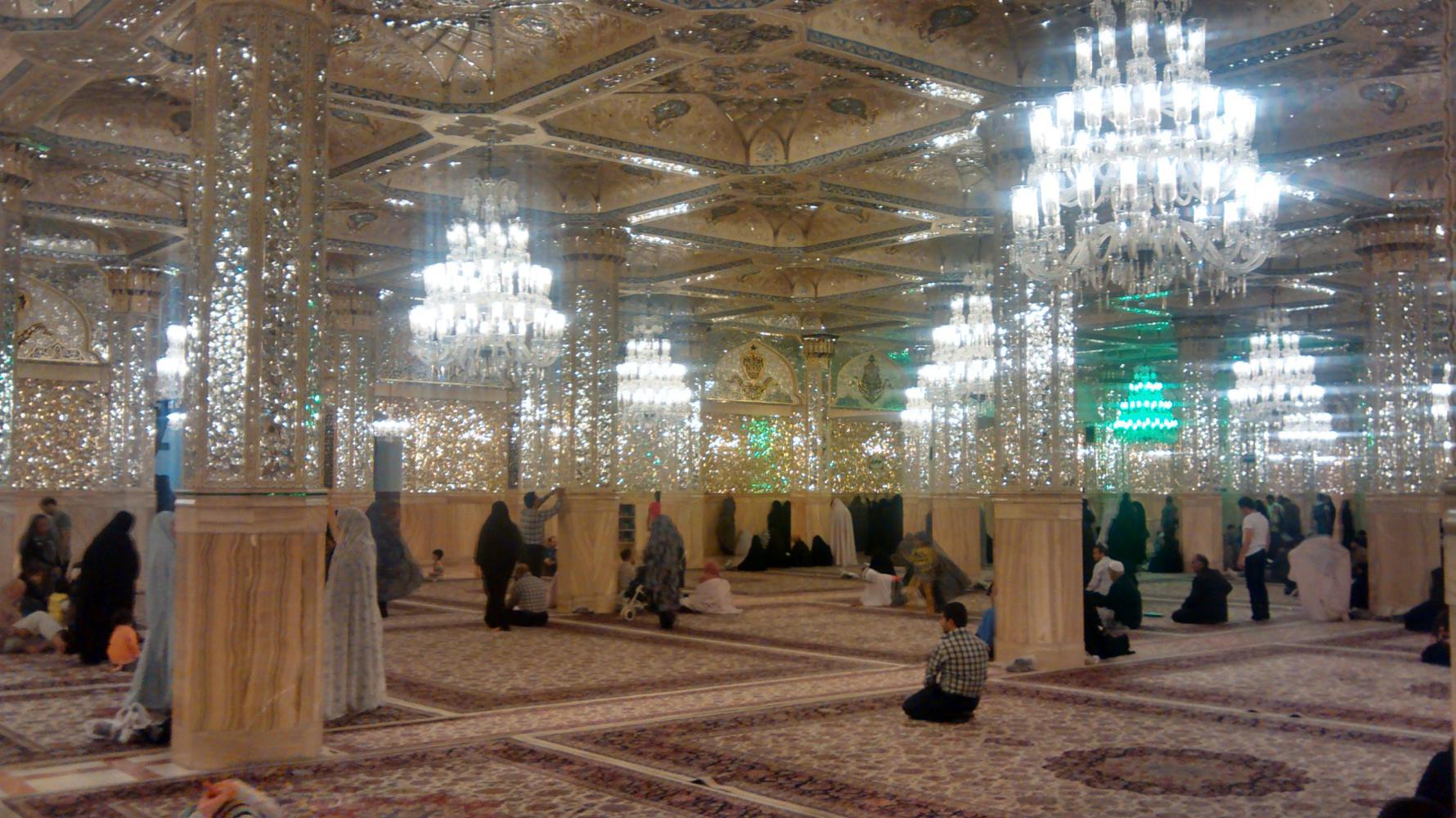 I felt privileged, as a non-Muslim, to be witnessing the beauty of these glittering halls