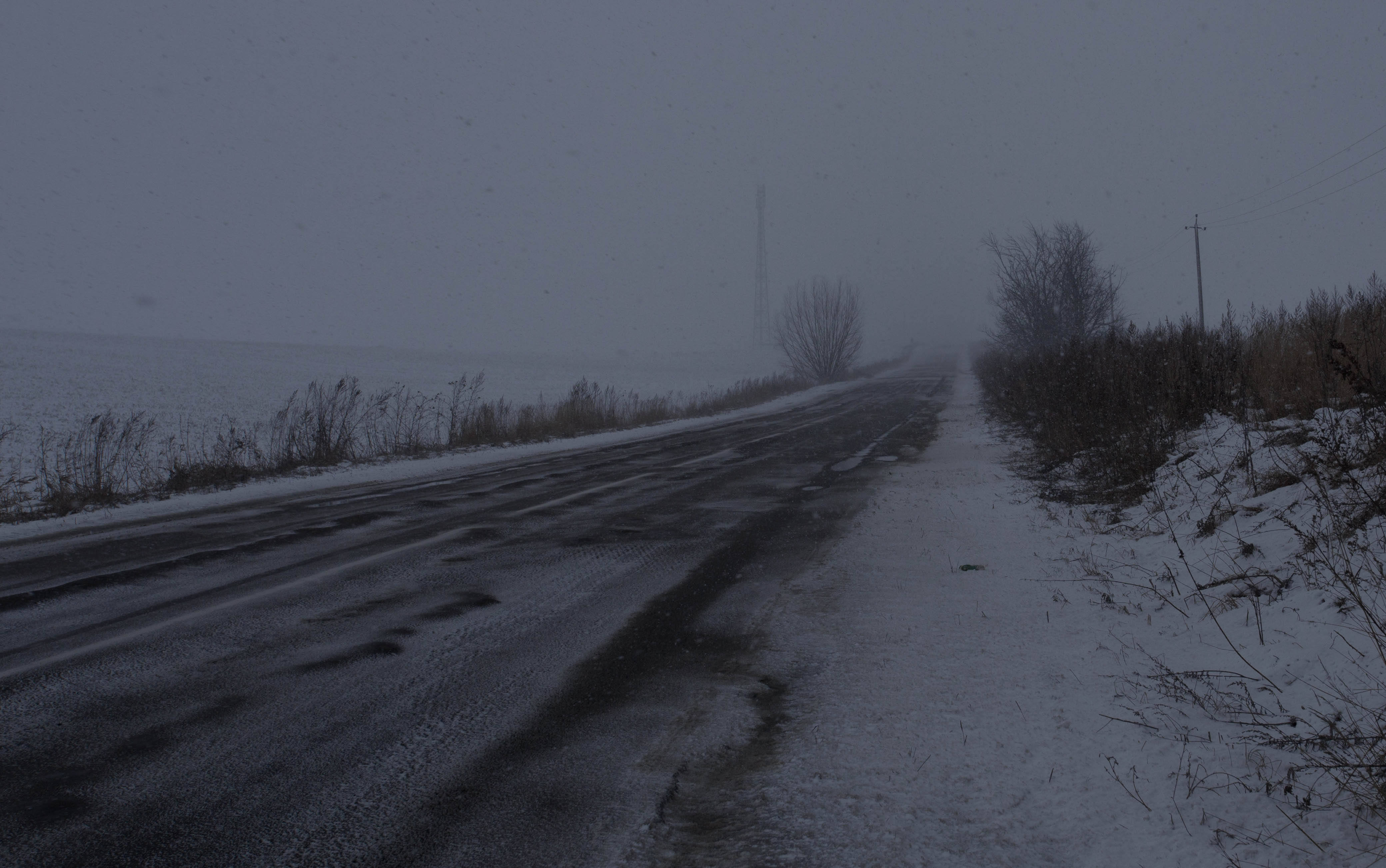 It was times like this that I wondered if cycling Ukraine in winter wasn't one of my brightest ideas…