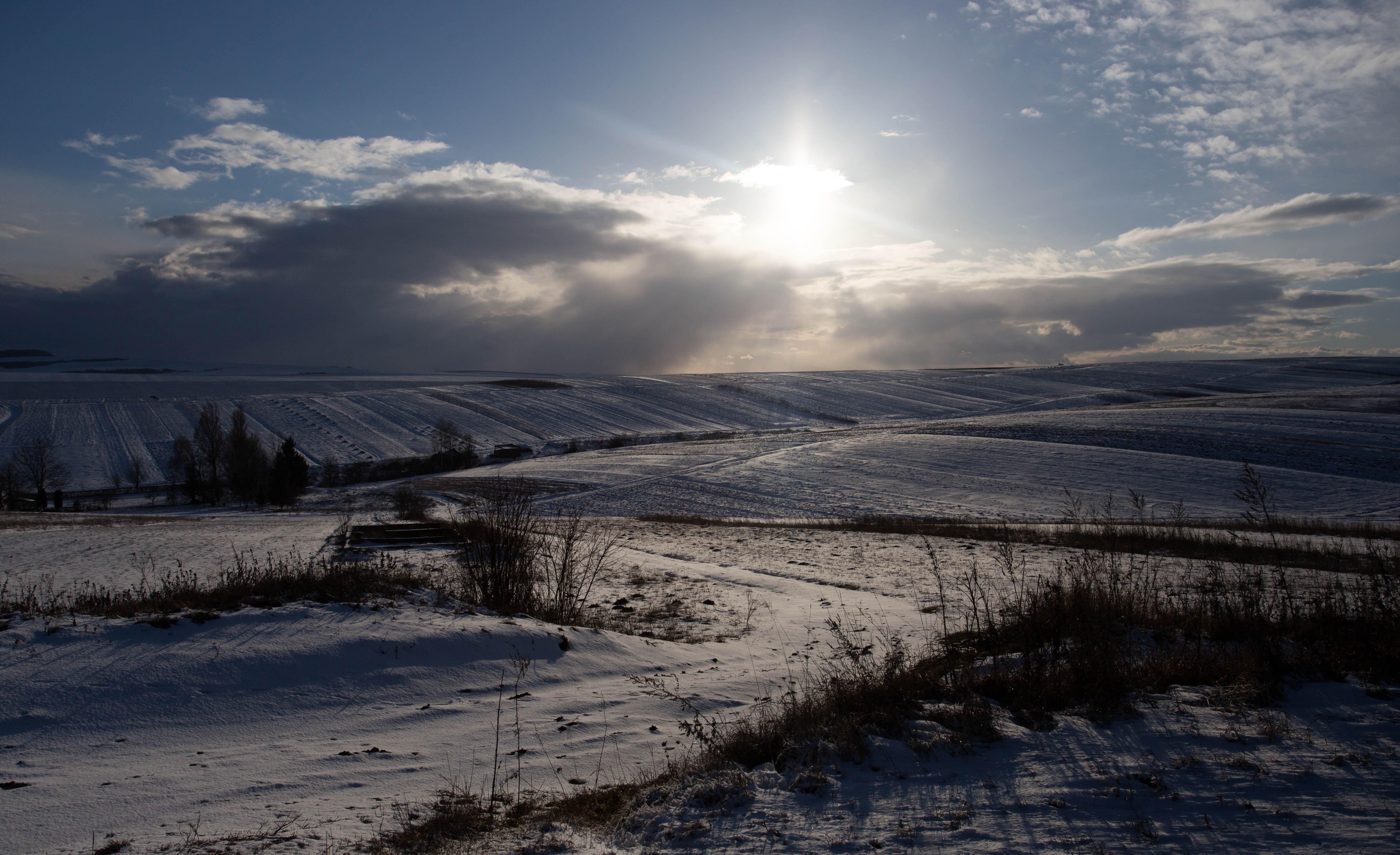 the sun would come out, and the hardship would be forgotten thanks to the raw, frozen beauty of the landscape