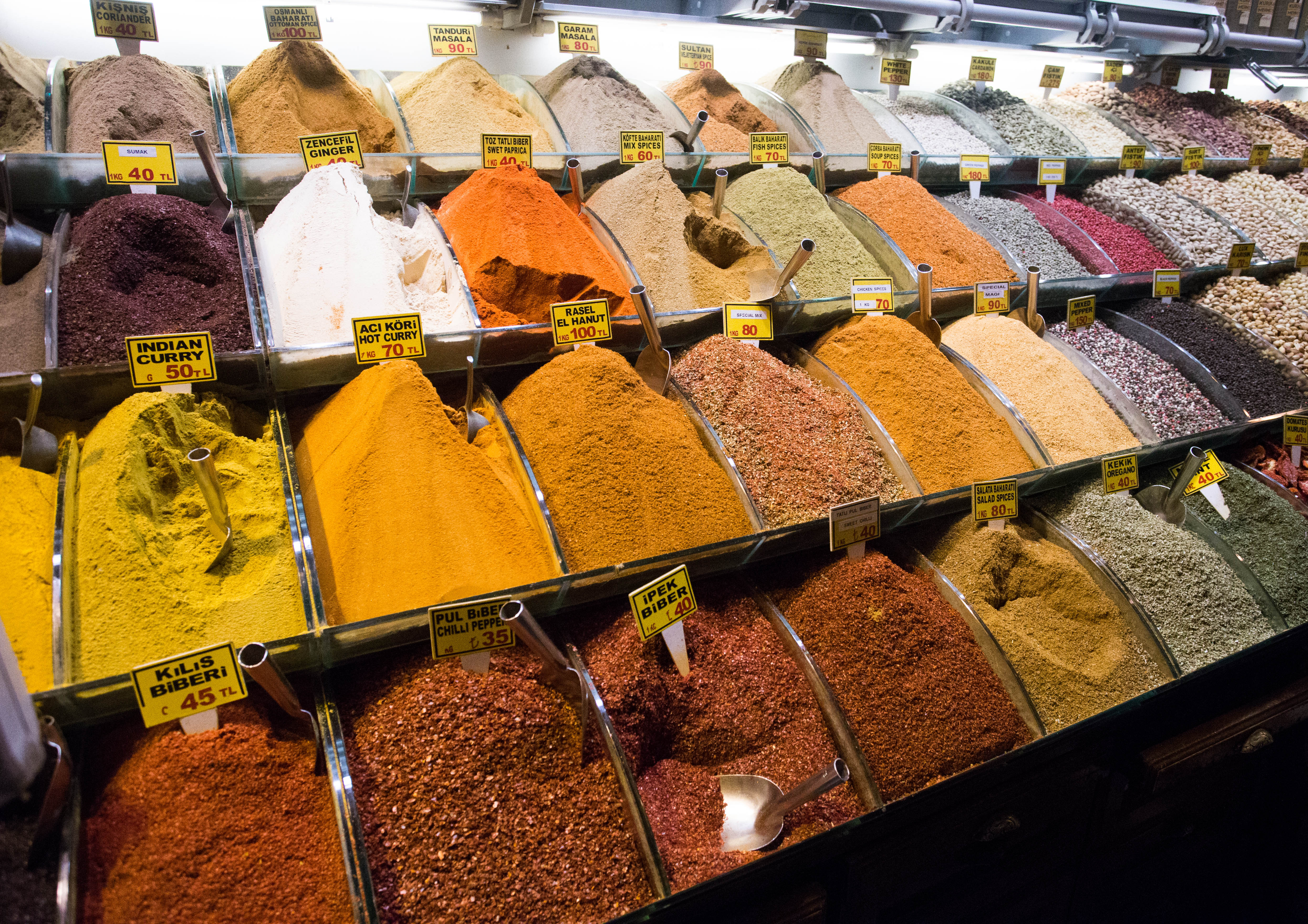 The Grand Bazaar's spice market