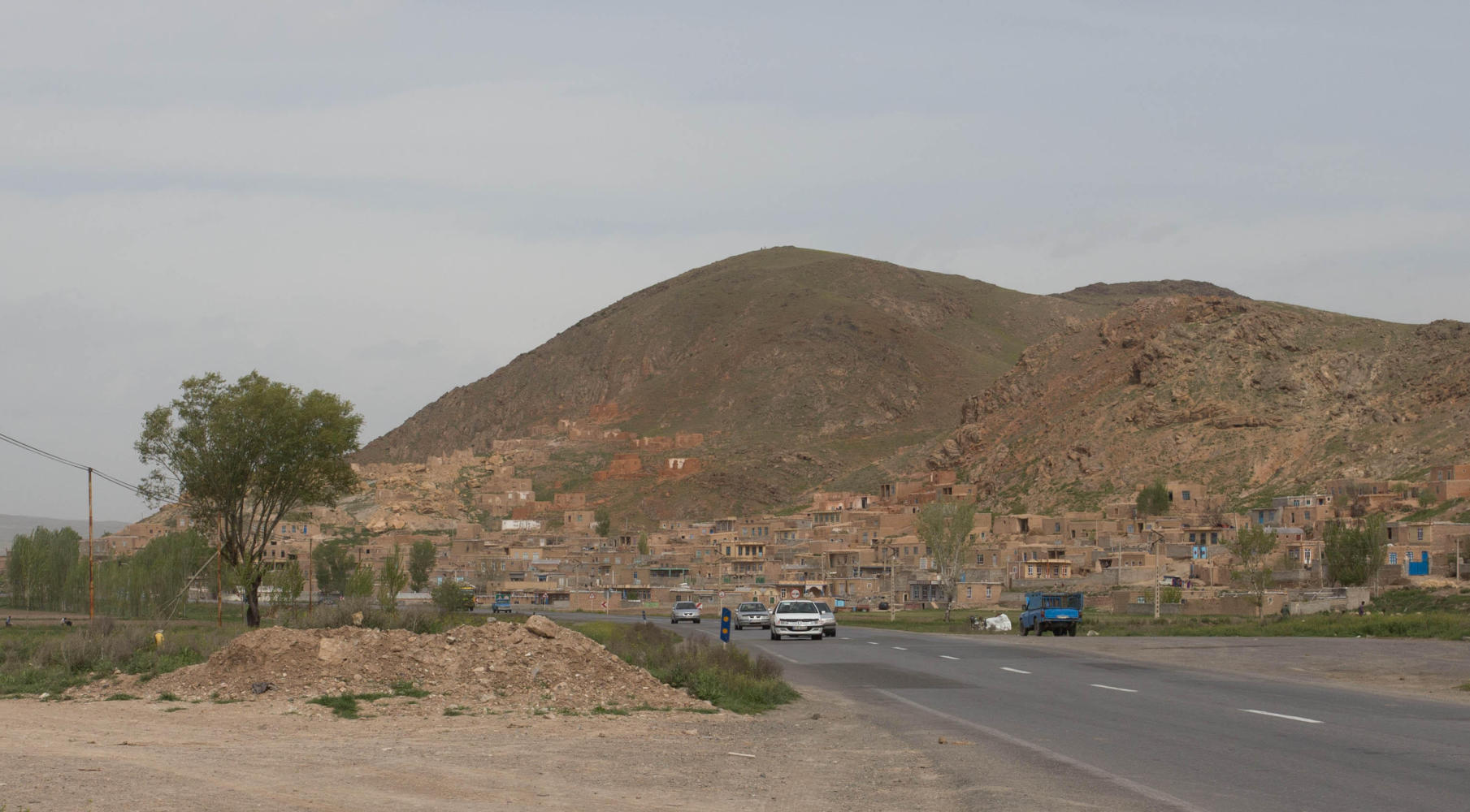 The simple mud-brick villages of north-western Iran