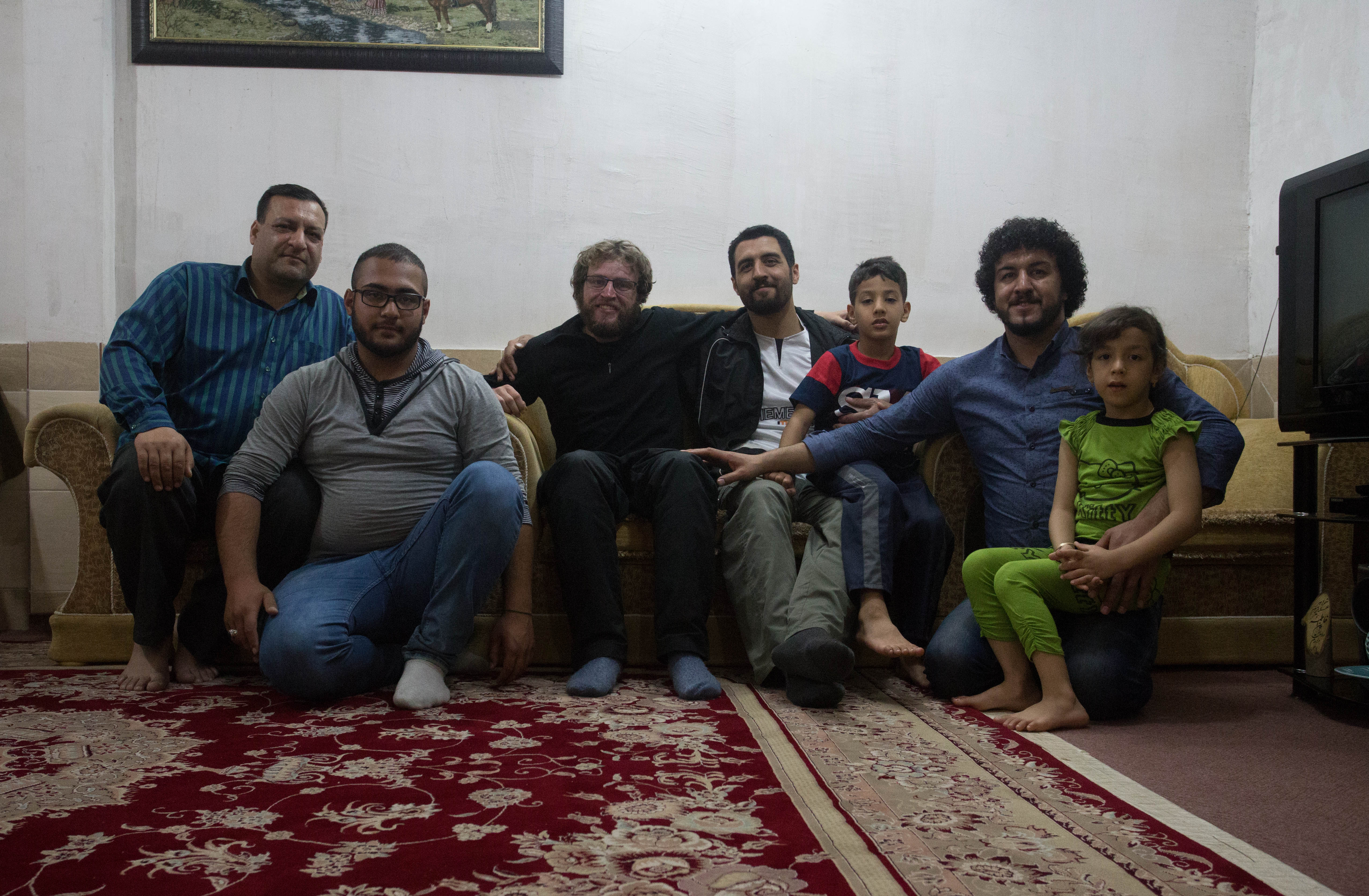 Another of the families that were kind enough to host me