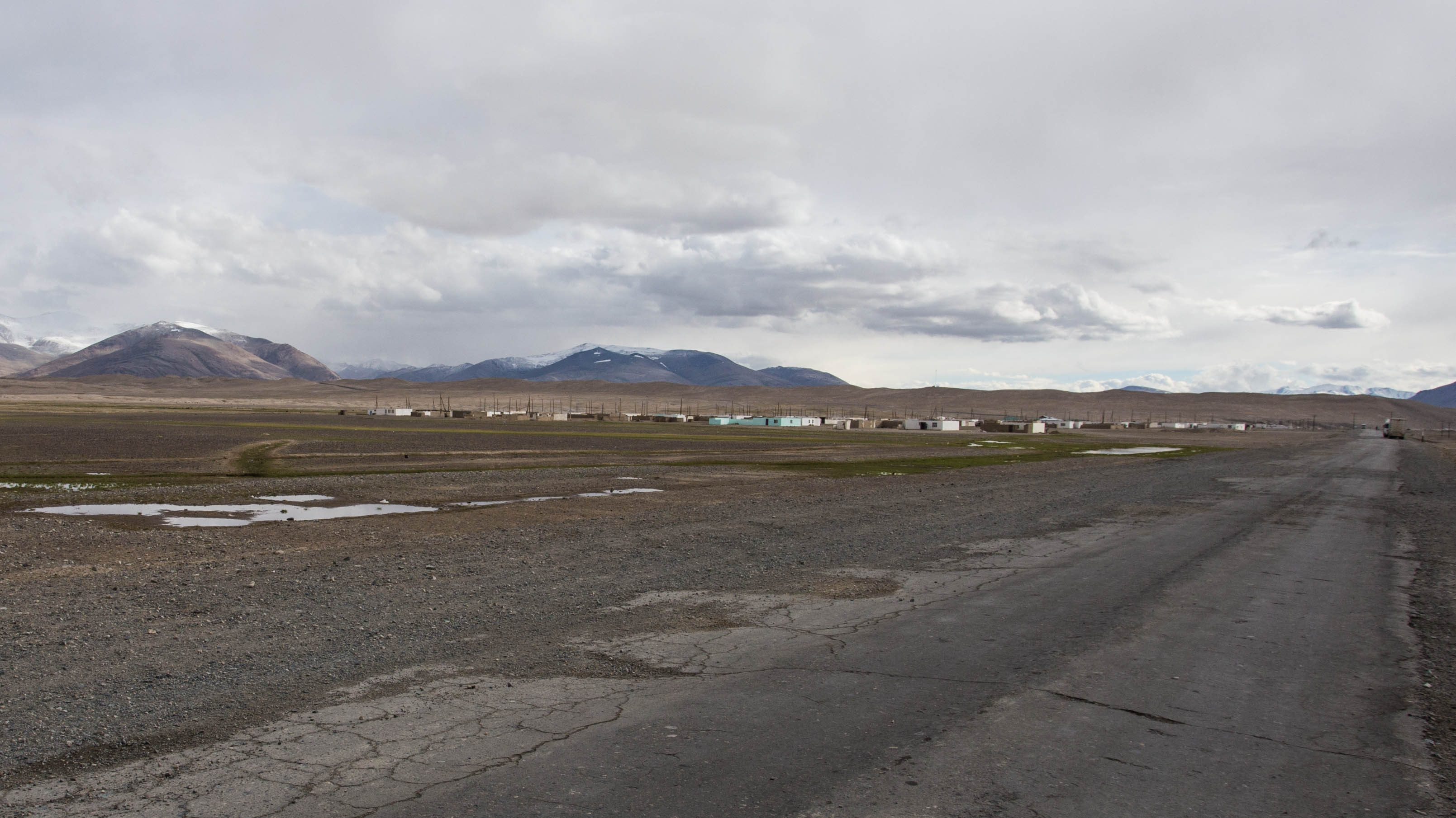 The village of Alichur, situated just shy of 4,000 metres on the Pamir Plateau