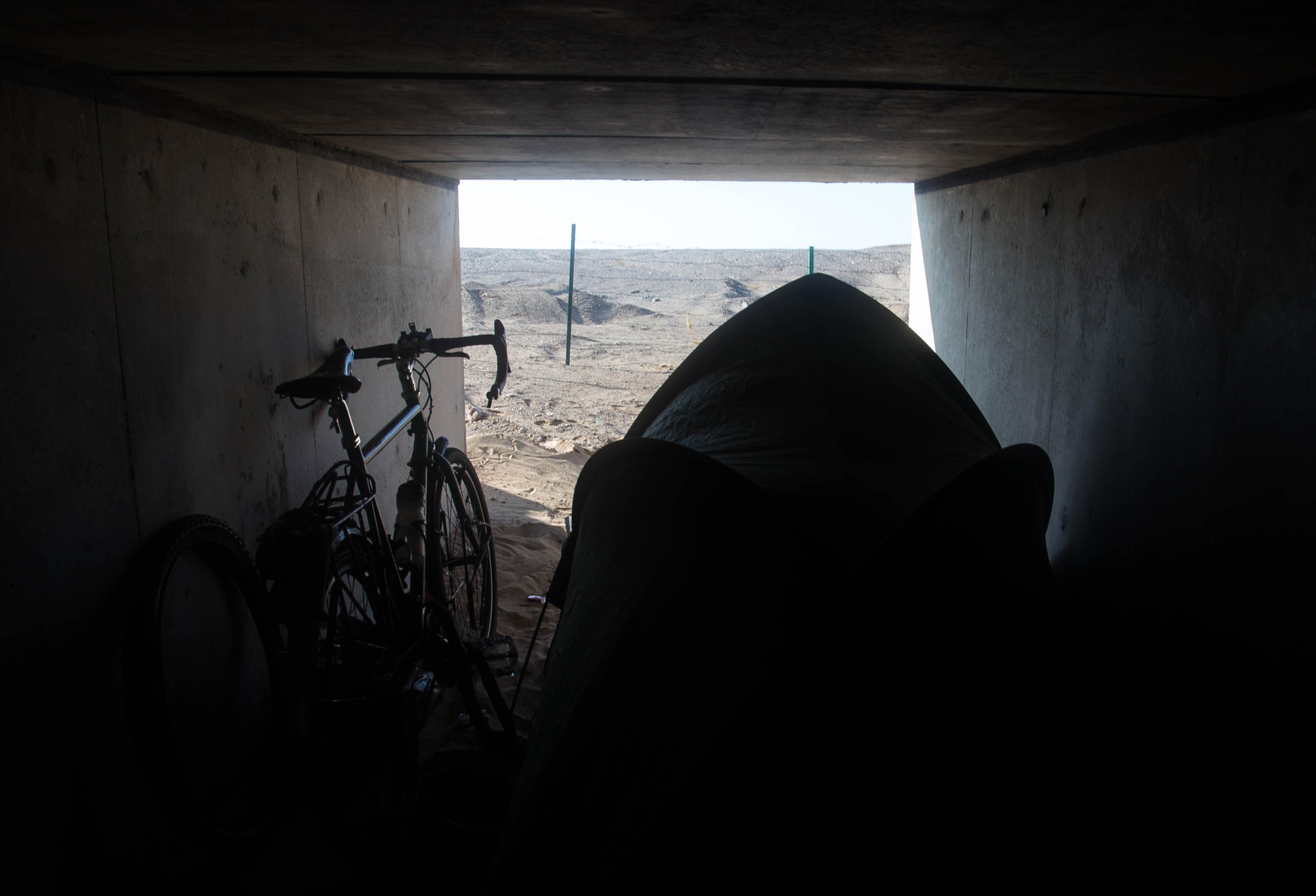 A sample of my many wild camps in drains beneath the G30