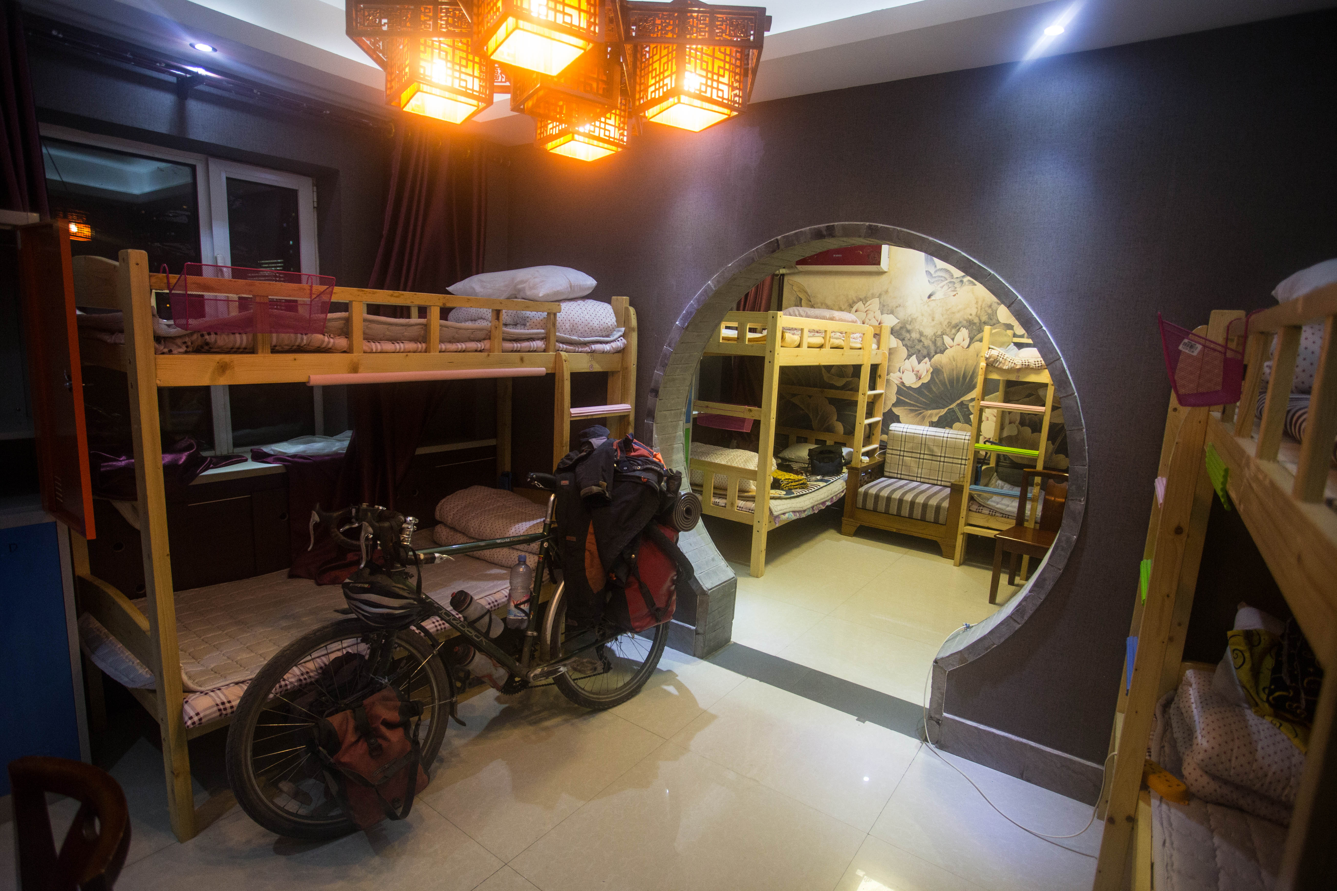 The tranquil hostel where I could rest up for four days before the second half of my race across China would begin